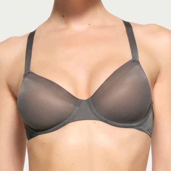 SKIMS No Show unlined molded Demi bra 34DD NWT (SK0004) - Picture 2 of 7